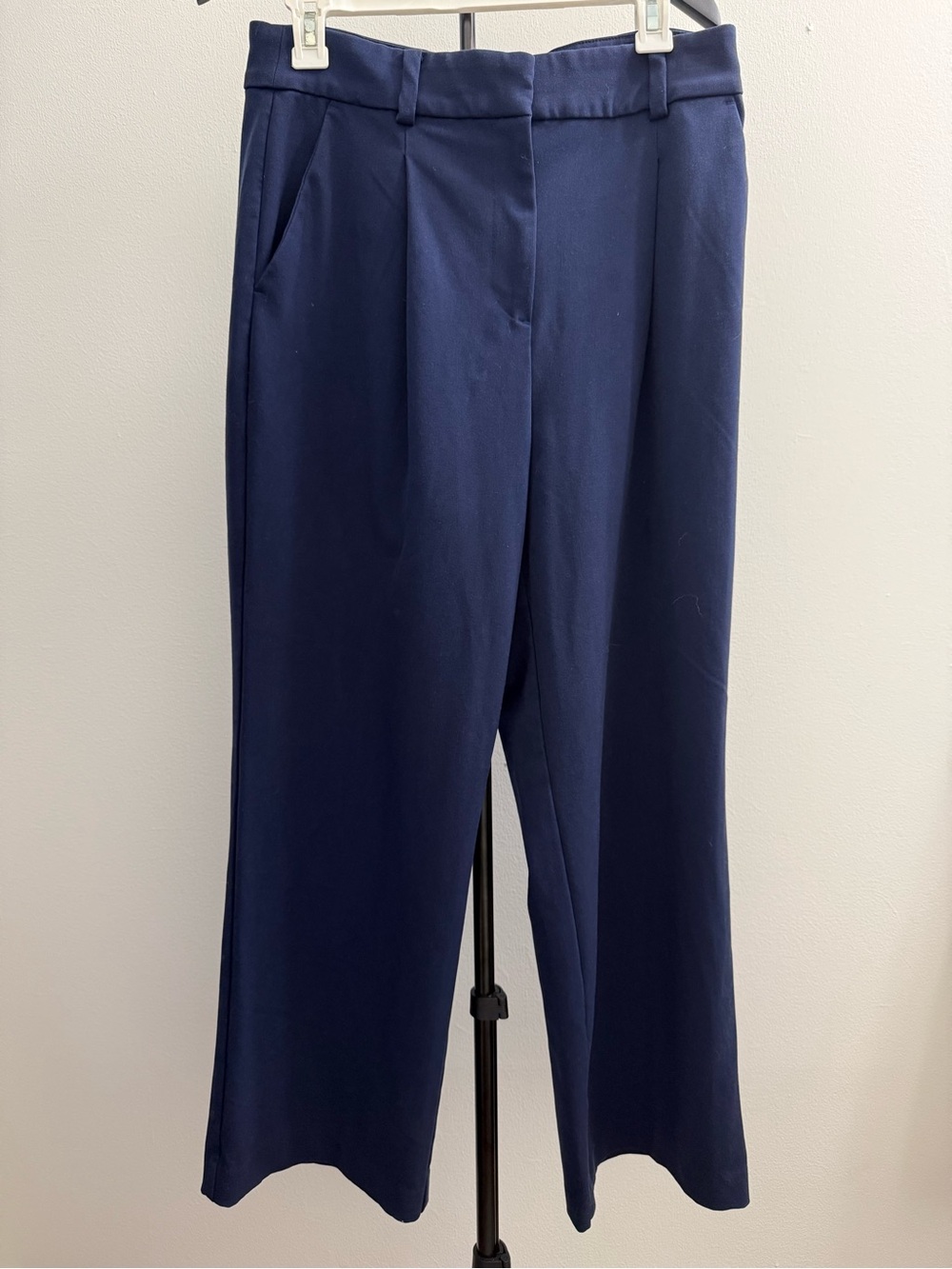 Peyton Trouser Navy Wide-Leg Women’s Pants